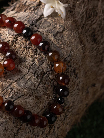 Honey Aqeeq Stone Tasbih (10mm)